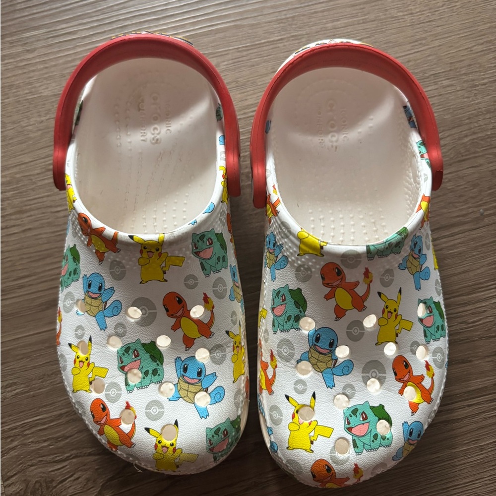 Colorful Pokémon Crocs